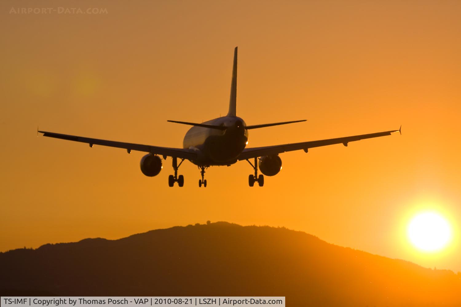 TS-IMF, 1992 Airbus A320-211 C/N 0370, Tunisair