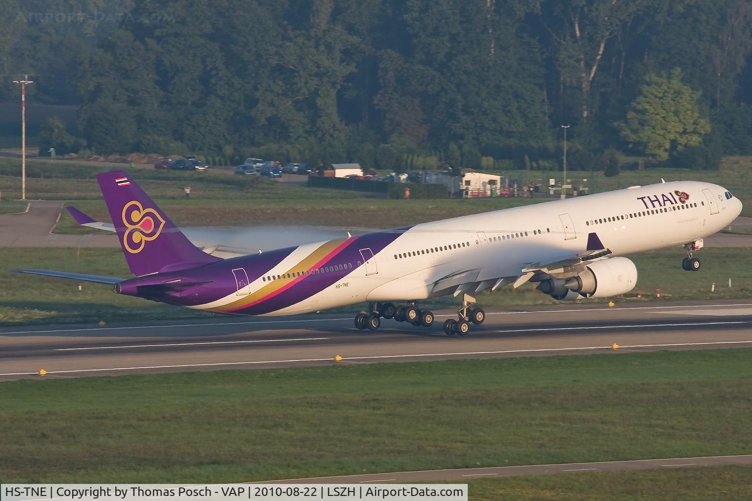 HS-TNE, 2005 Airbus A340-642 C/N 719, Thai Airways International