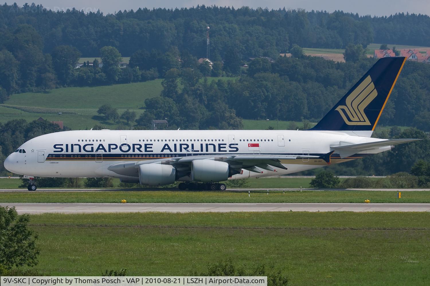 9V-SKC, 2006 Airbus A380-841 C/N 006, Singapore Airlines