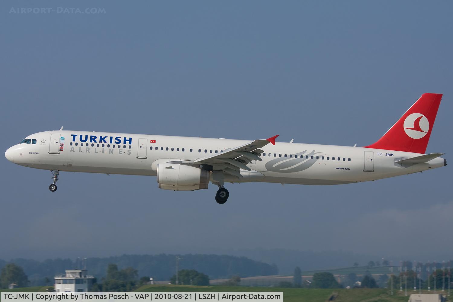 TC-JMK, 2008 Airbus A321-232 C/N 3738, Turkish Airlines