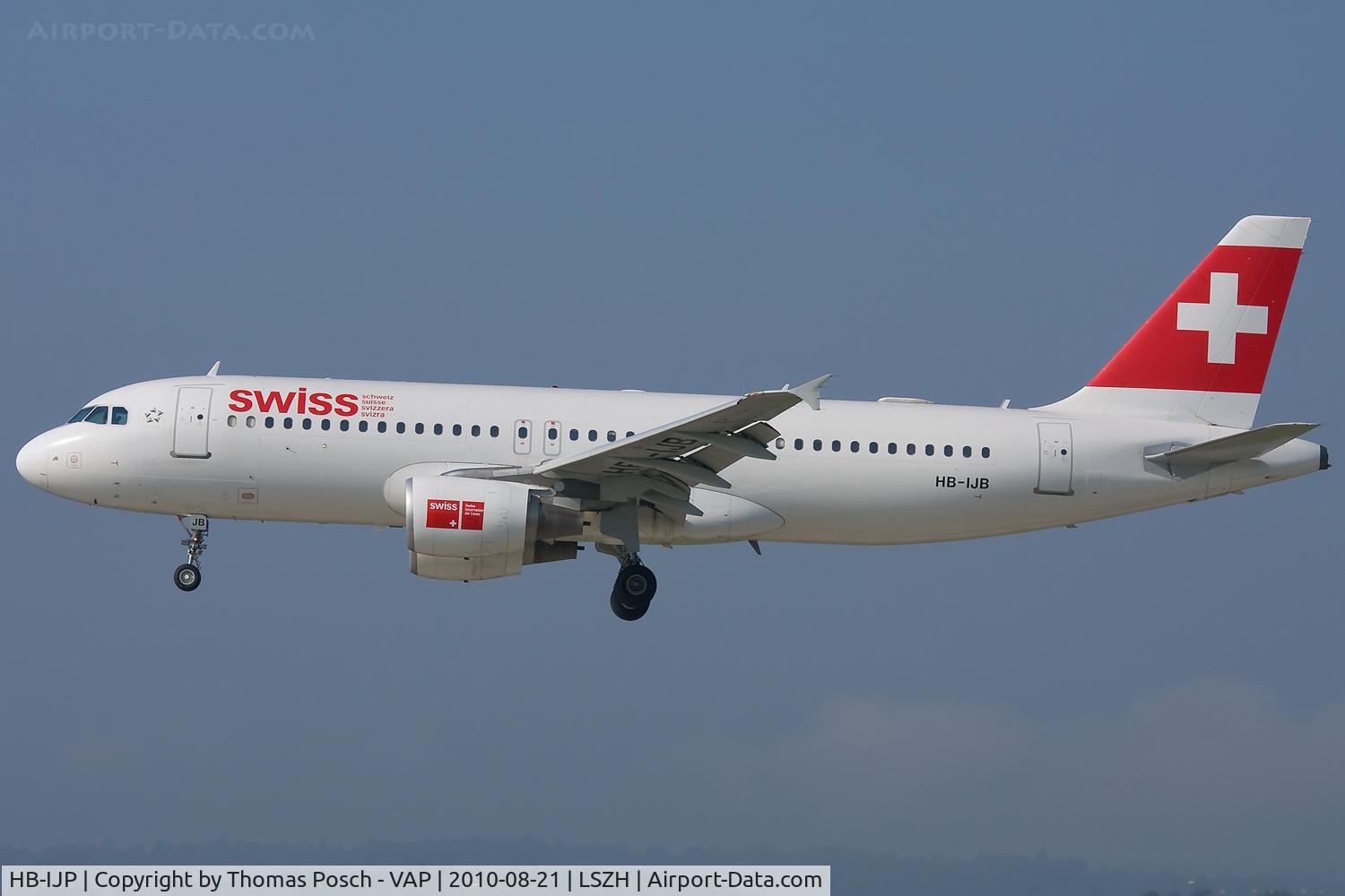 HB-IJP, 1997 Airbus A320-214 C/N 681, Swiss International Airlines
