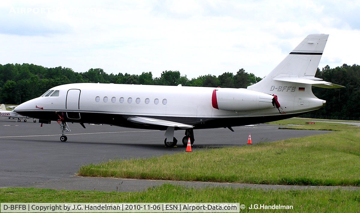 D-BFFB, 2006 Dassault Falcon 2000EX C/N 093, at Easton MD