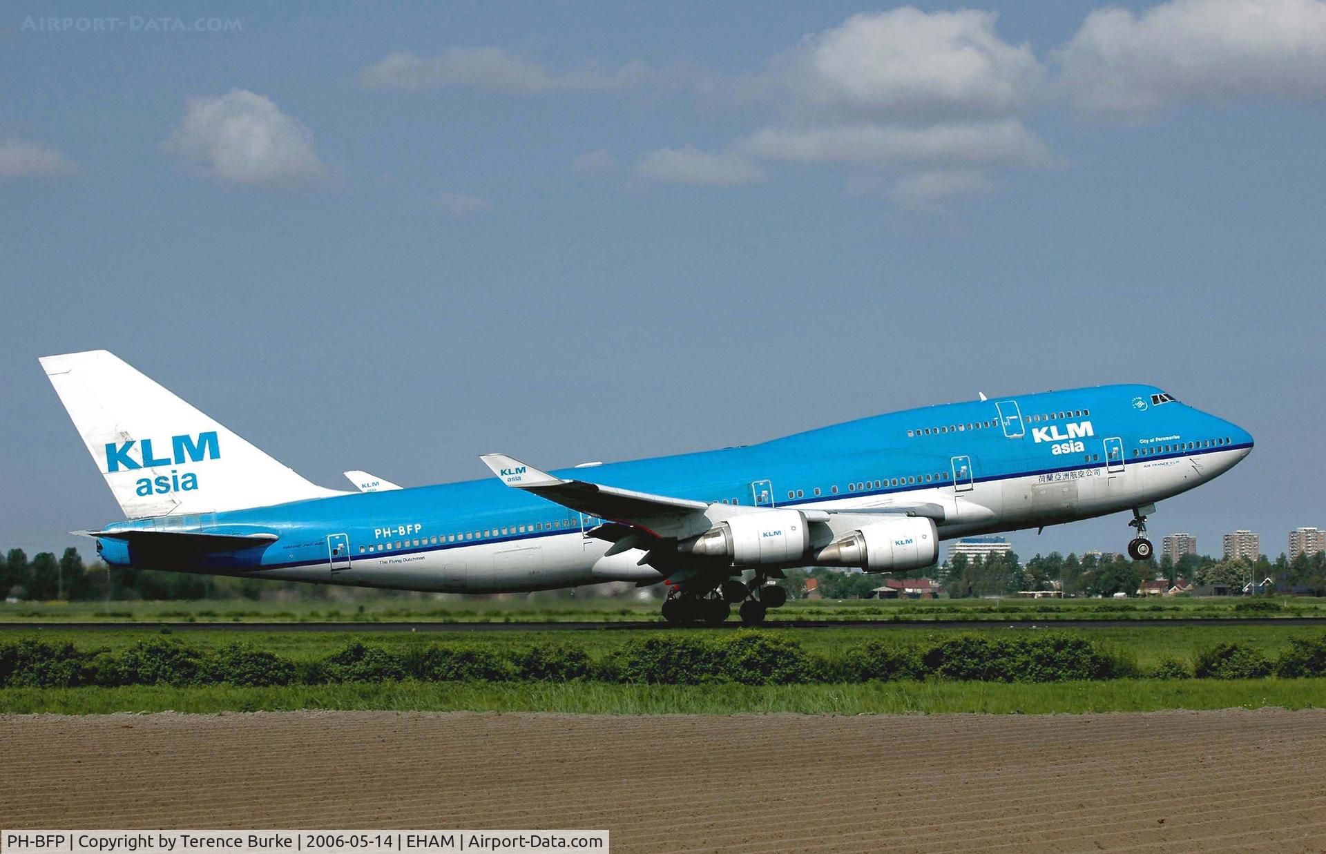 PH-BFP, 1993 Boeing 747-406BC C/N 26374, Schiphol May 2006