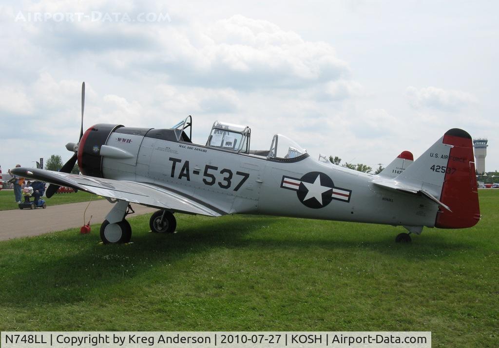 N748LL, 1943 North American AT-6F Texan C/N 121-42537, EAA AirVenture 2010