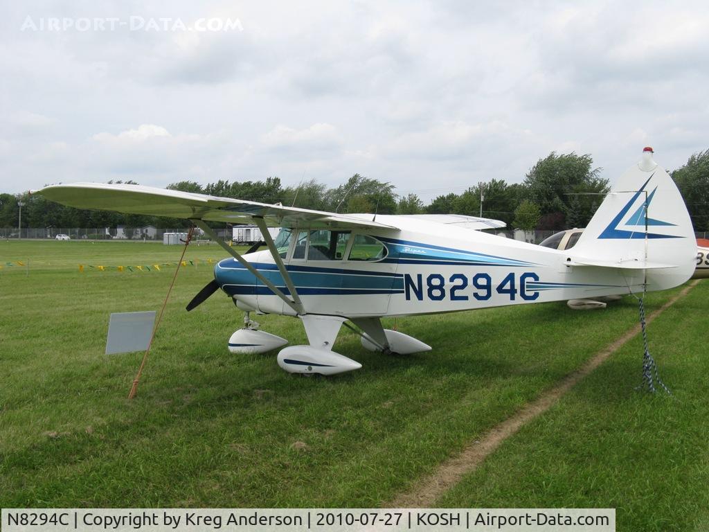 N8294C, 1954 Piper PA-22-135 Tri-Pacer C/N 22-2359, EAA AirVenture 2010