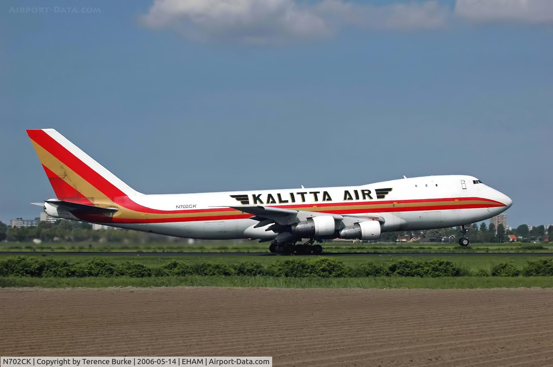 N702CK, 1971 Boeing 747-146 C/N 20332, Schiphol May 2006