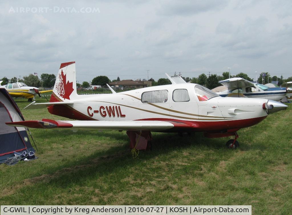 C-GWIL, 1981 Mooney M20K C/N 25-0592, EAA AirVenture 2010