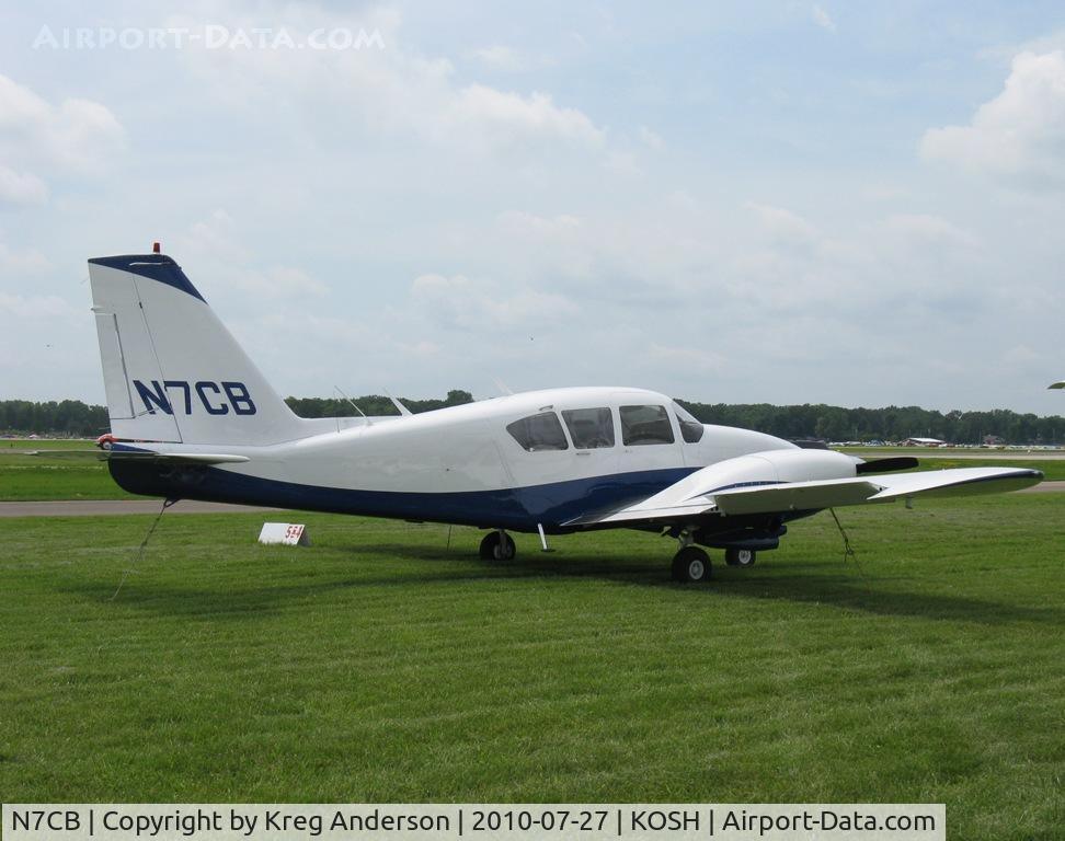 N7CB, 1972 Piper PA-23-250 Apache C/N 27-4802, EAA AirVenture 2010