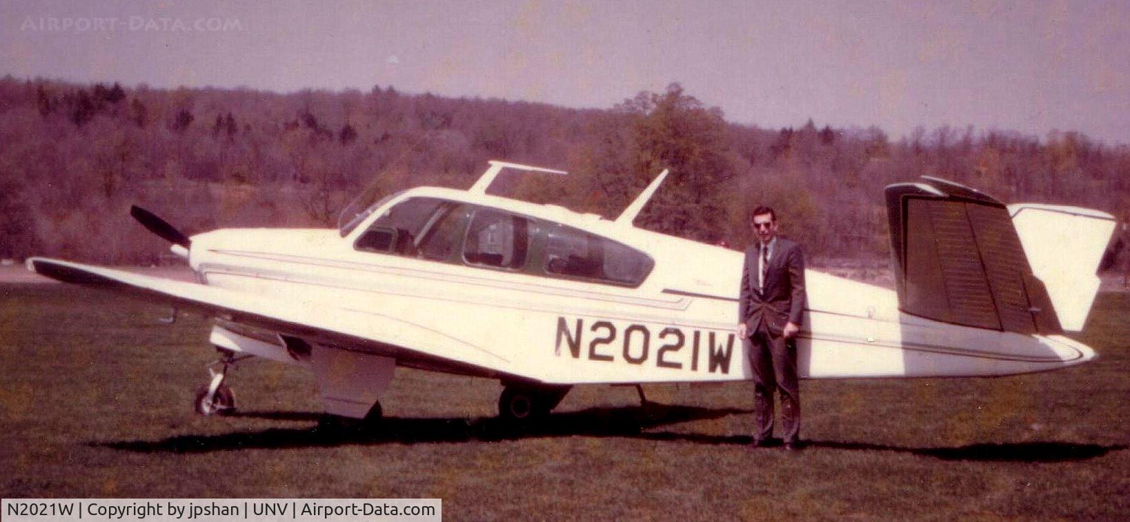 N2021W, 1965 Beech S35 Bonanza C/N D-7973, State College PA  1967