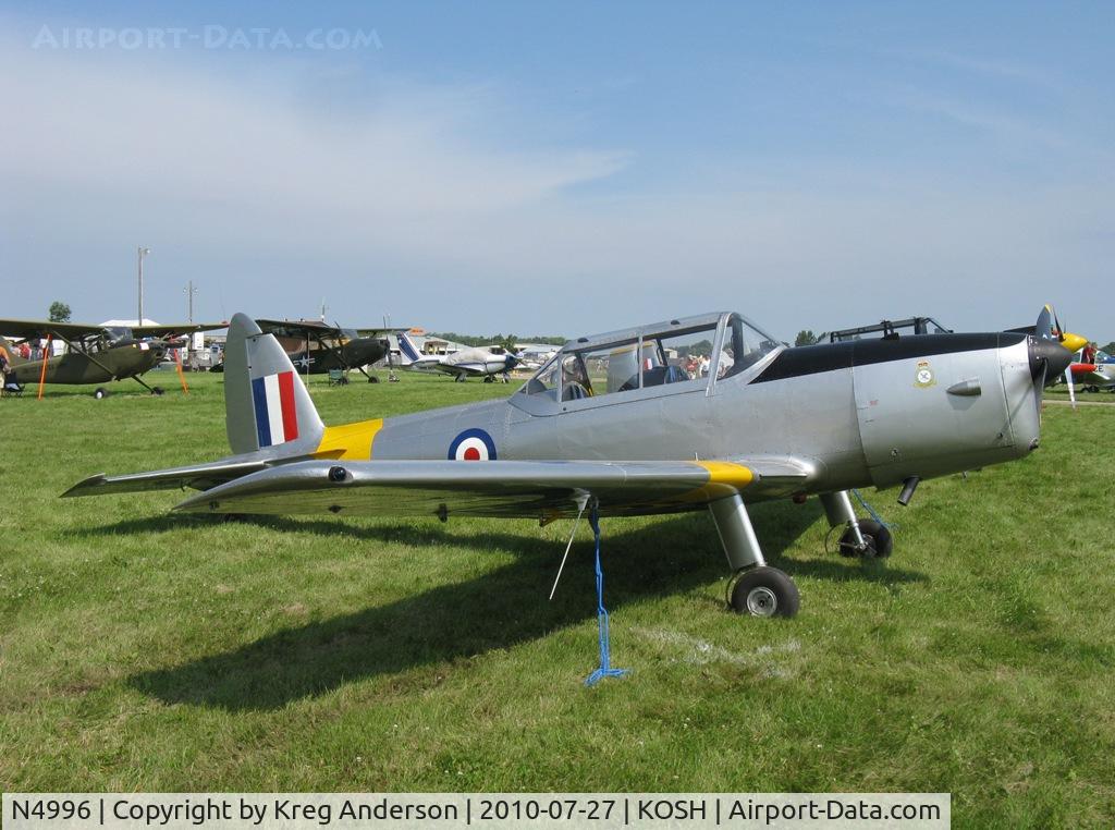 N4996, 1952 De Havilland DHC-1 Chipmunk 22A C/N C1/0611, EAA AirVenture 2010