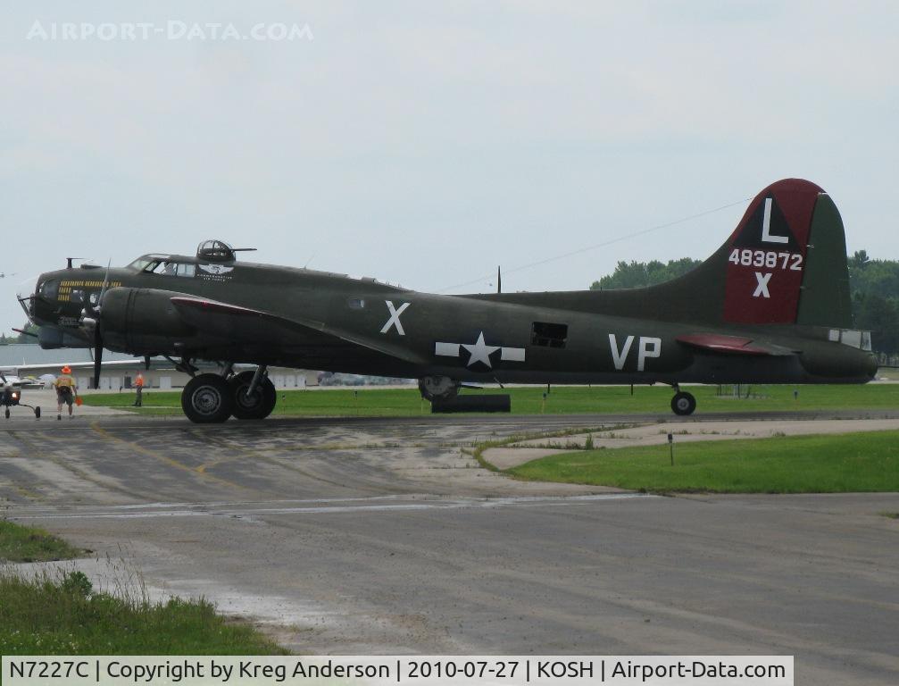 N7227C, 1944 Boeing B-17G Fortress C/N 32513, EAA AirVenture 2010