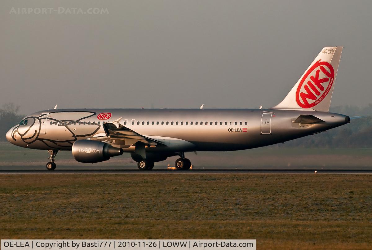OE-LEA, 2005 Airbus A320-214 C/N 2529, OE-LEA at Vienna
