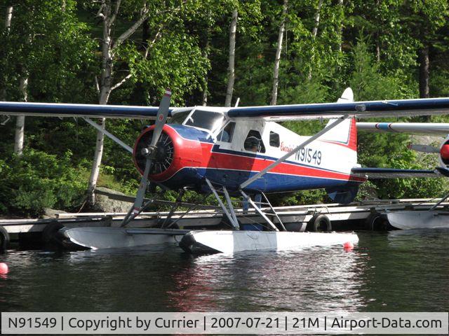 N91549, 1958 De Havilland Canada DHC-2 C/N 628, Currier's DHC-2 Beaver at Currier's Seaplane Base