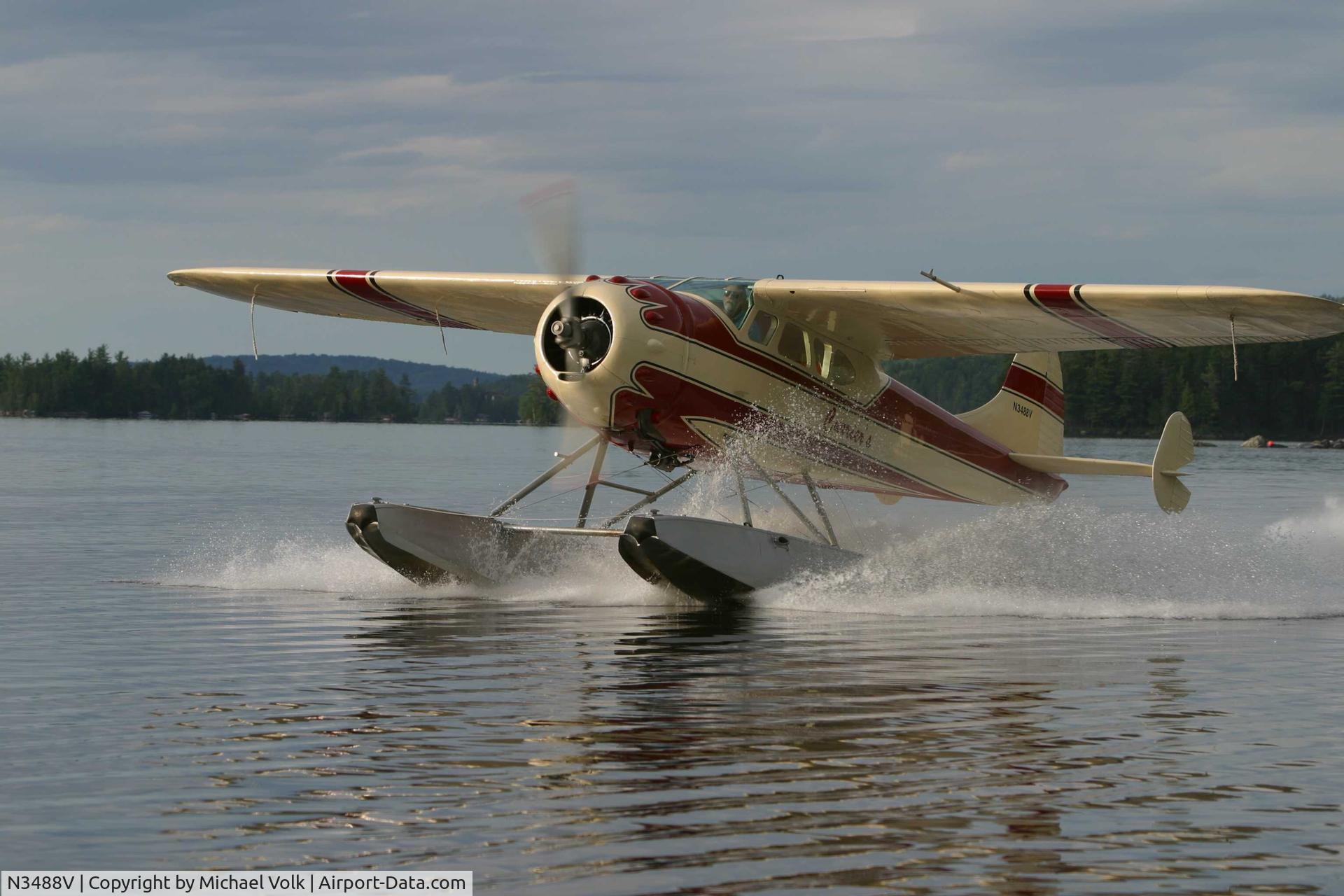 N3488V, 1948 Cessna 195 C/N 7192, Currier's Cessna 195