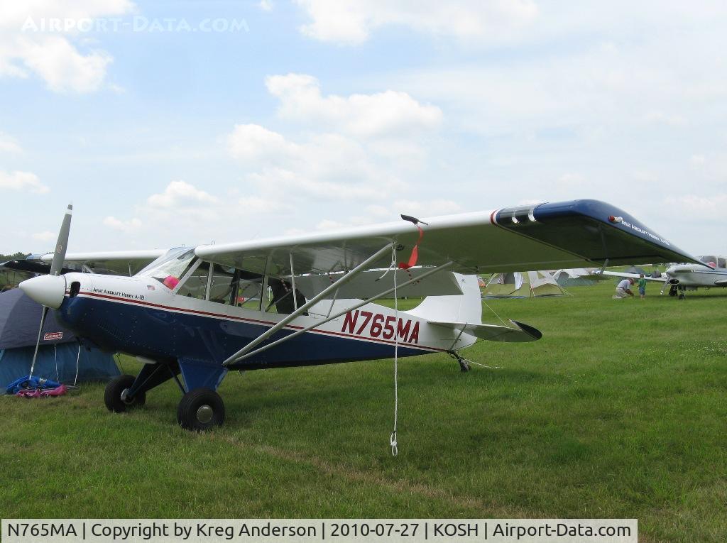 N765MA, 2003 Aviat A-1B Husky C/N 2221, EAA AirVenture 2010