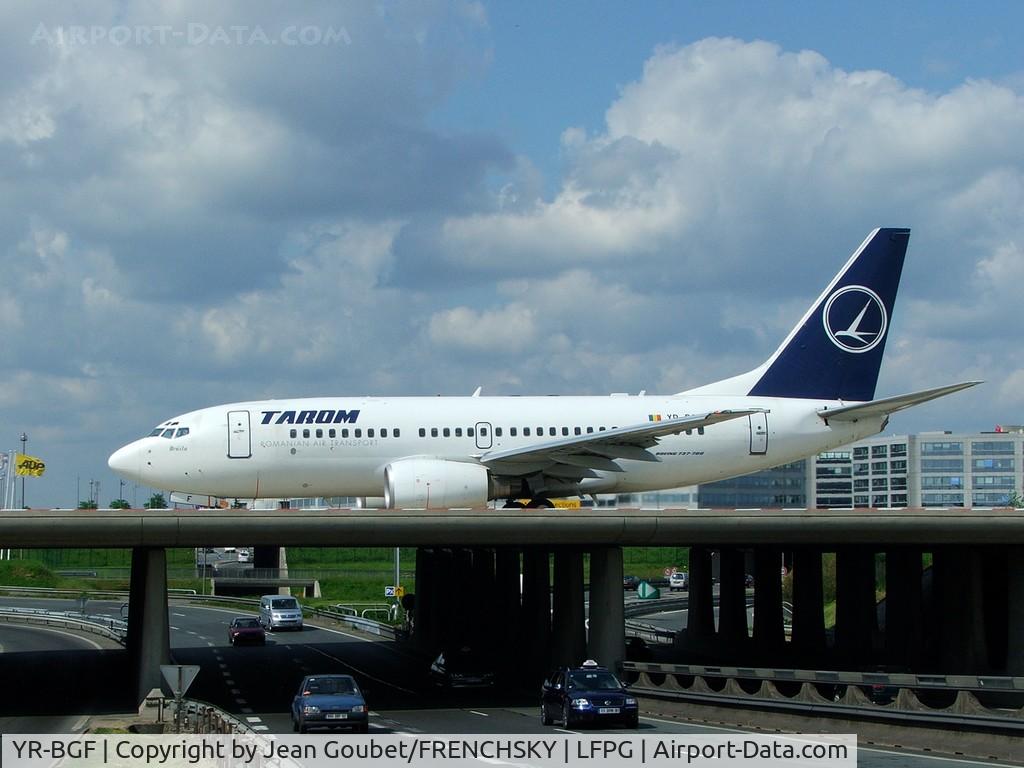 YR-BGF, 2001 Boeing 737-78J C/N 28440, TAROM