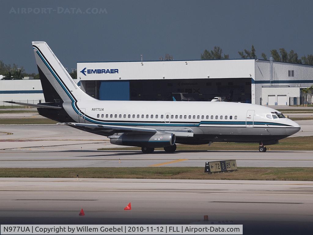 N977UA, 1978 Boeing 737-291 C/N 21508, Arrival on Frt. Lauderdale Airport