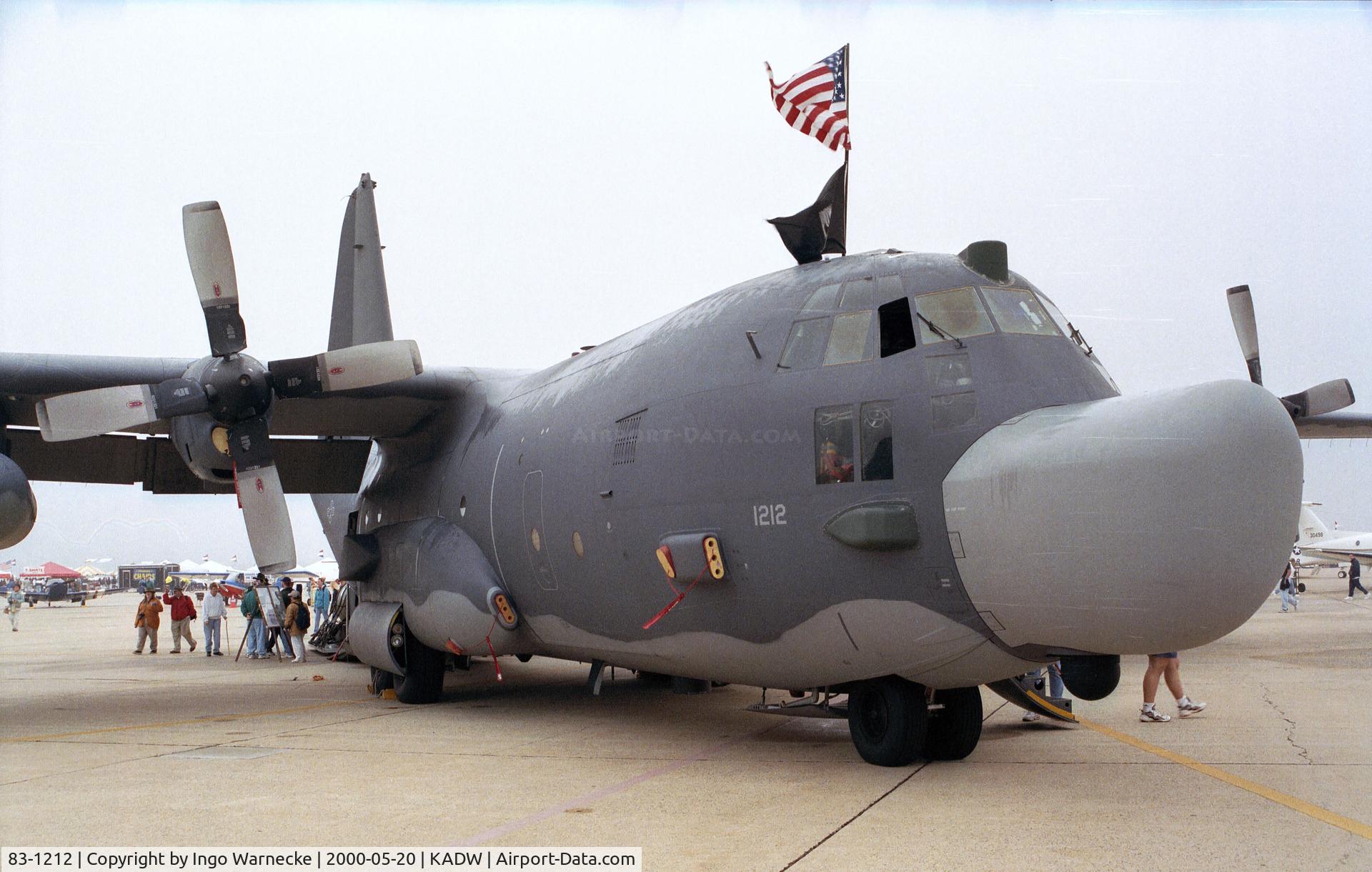 83-1212, Lockheed MC-130H Combat Talon II C/N 382-5004, Lockheed MC-130H Hercules of the USAF at Andrews AFB during Armed Forces Day