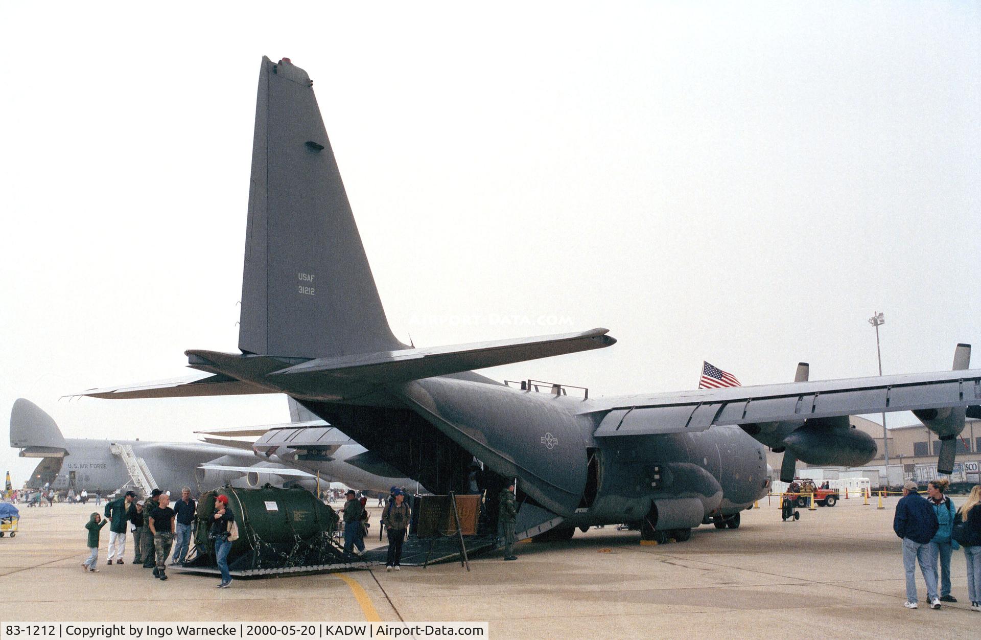83-1212, Lockheed MC-130H Combat Talon II C/N 382-5004, Lockheed MC-130H Hercules of the USAF at Andrews AFB during Armed Forces Day