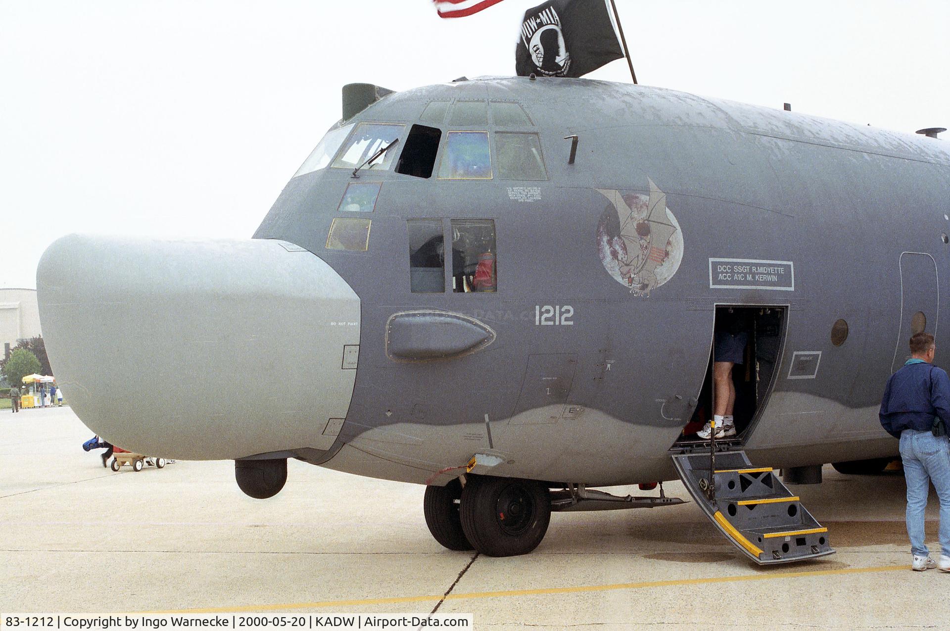 83-1212, Lockheed MC-130H Combat Talon II C/N 382-5004, Lockheed MC-130H Hercules of the USAF at Andrews AFB during Armed Forces Day