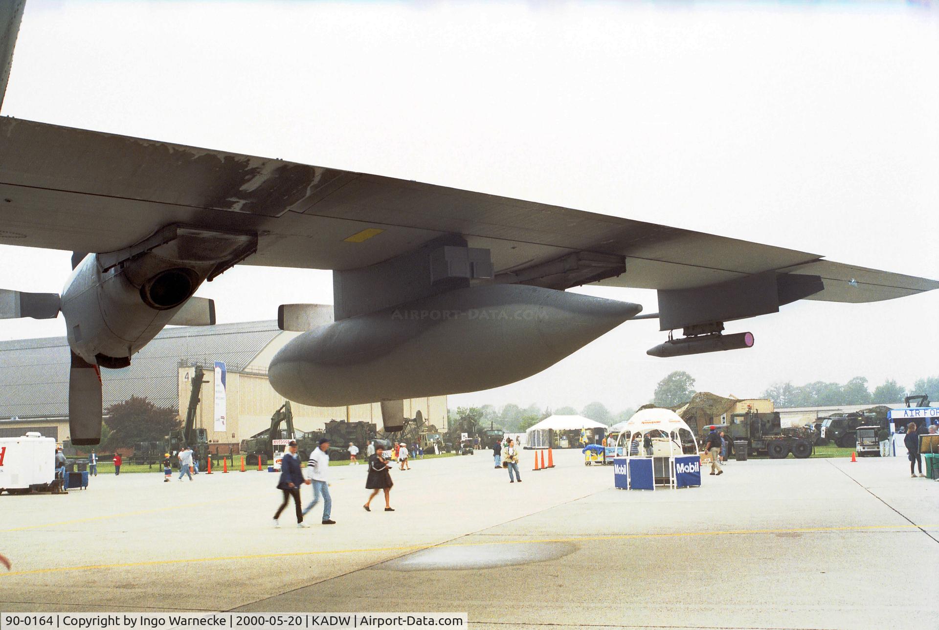 90-0164, 1990 Lockheed AC-130U Spooky II C/N 382C-5257, Lockheed AC-130U Hercules of the USAF at Andrews AFB during Armed Forces Day