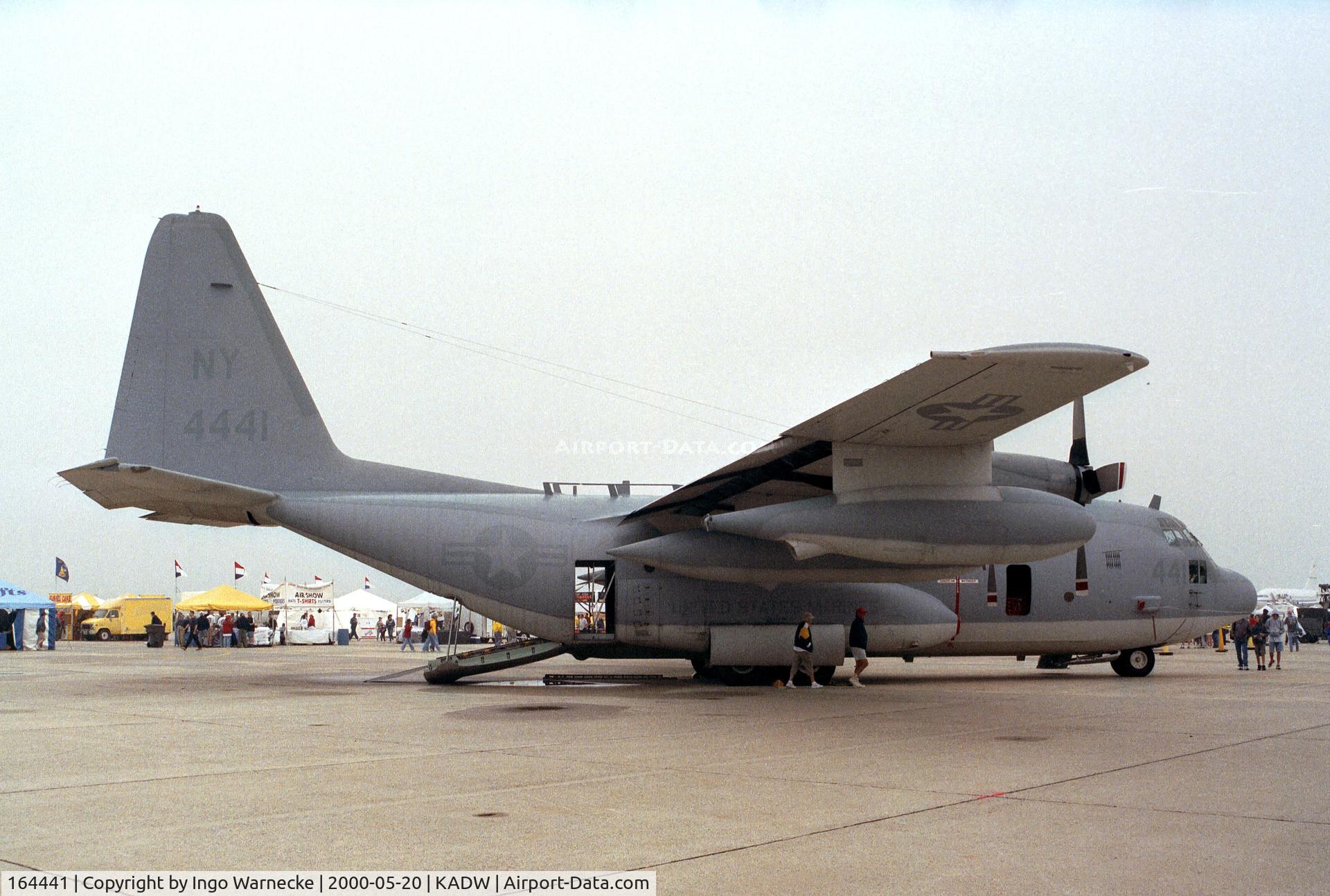 164441, Lockheed KC-130T Hercules C/N 382-5219, Lockheed KC-130T Hercules of the US Navy at Andrews AFB during Armed Forces Day