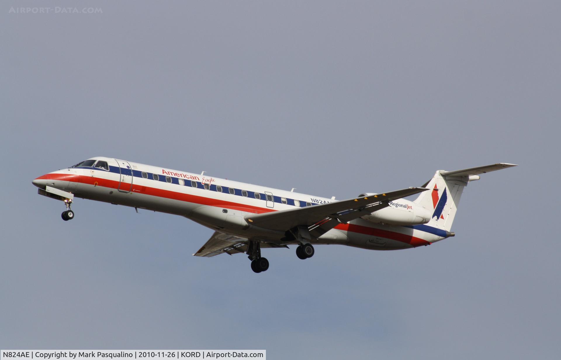 N824AE, 2002 Embraer ERJ-140LR (EMB-135KL) C/N 145584, EMB-135KL