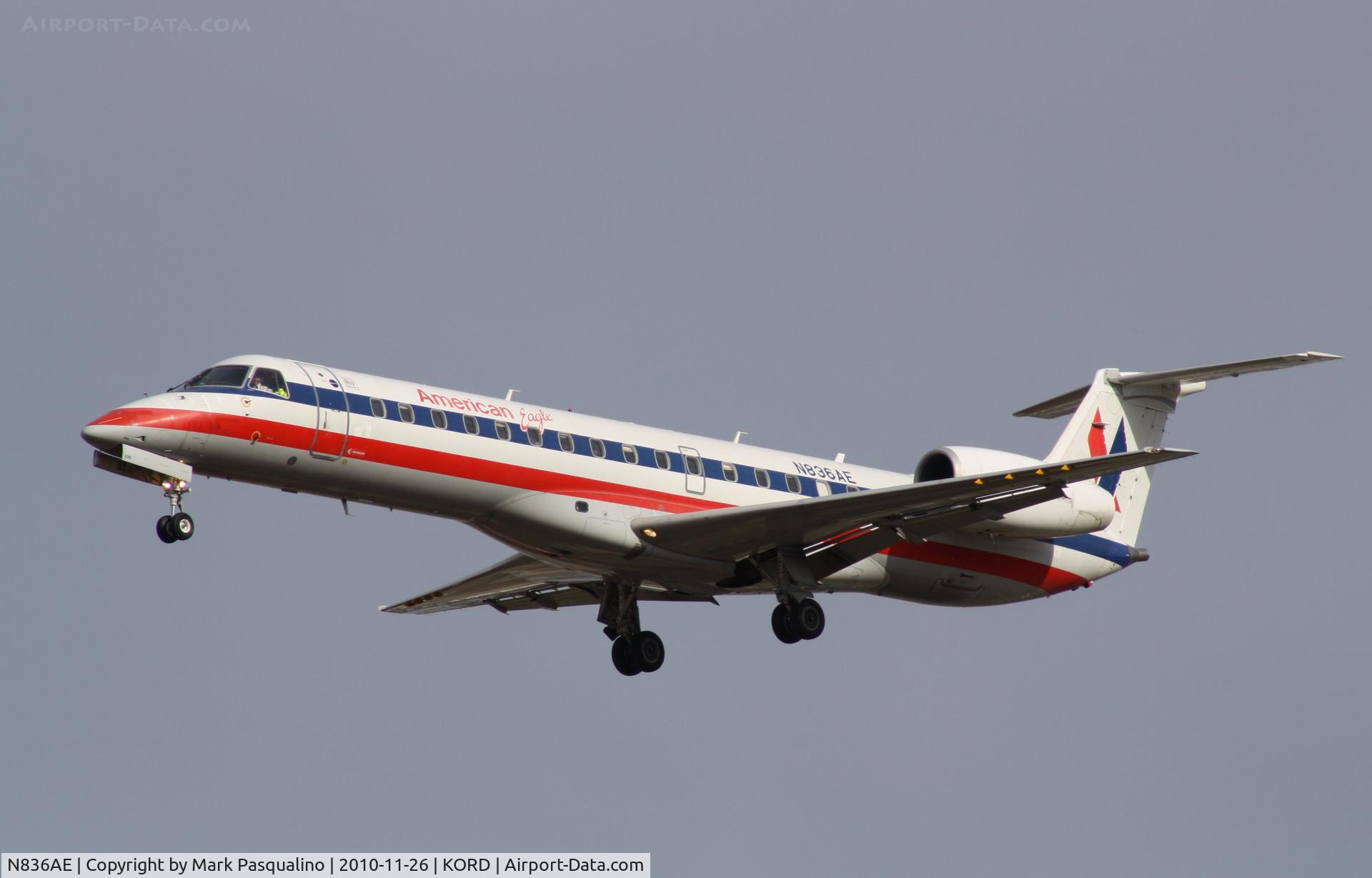 N836AE, 2002 Embraer ERJ-140LR (EMB-135KL) C/N 145635, EMB-135KL