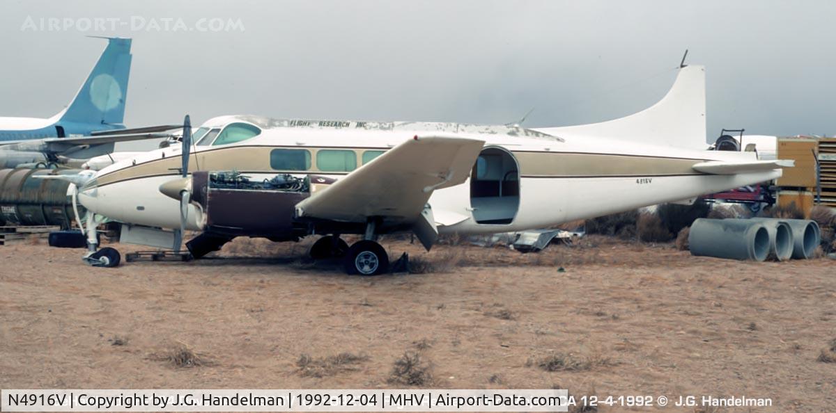 N4916V, De Havilland DH-104 Dove 5A C/N 04275, at Mojave CA