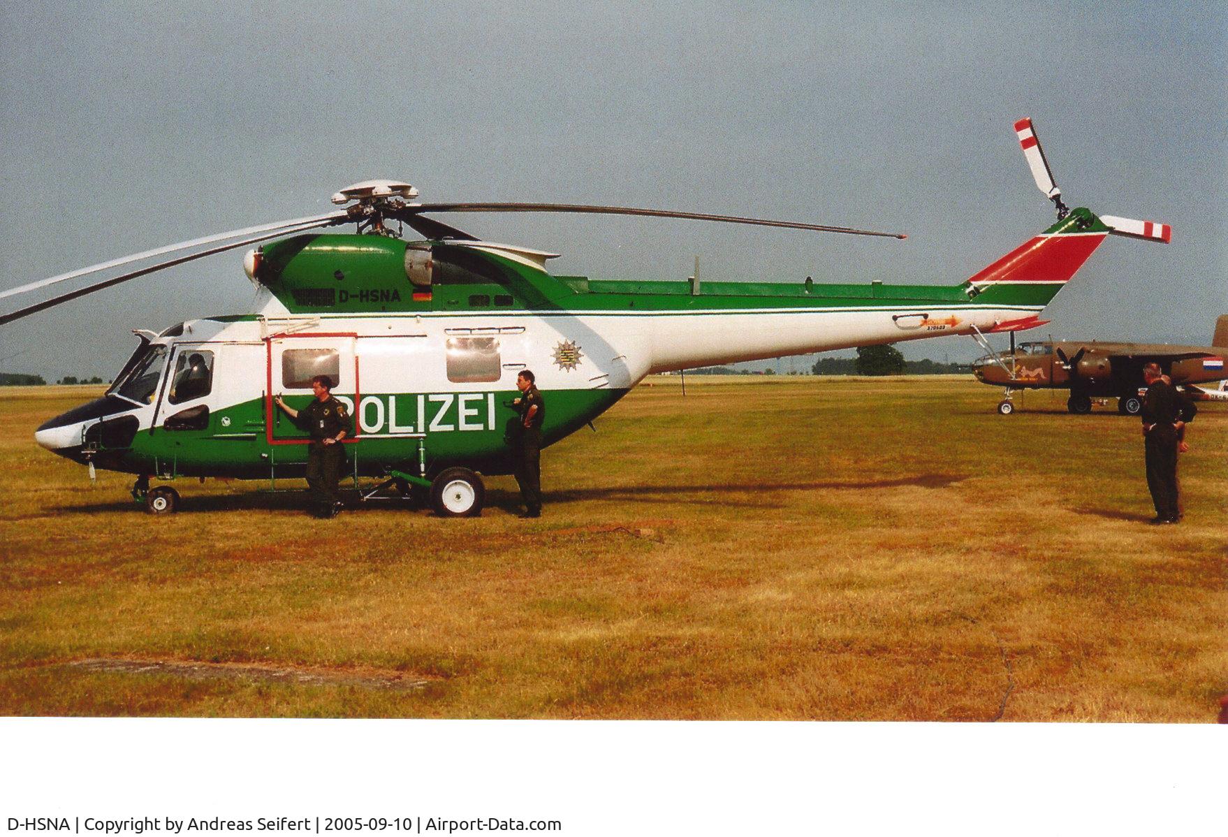 D-HSNA, PZL-Swidnik W-3A Sokól C/N 370503, Roudnice 10.9.2005