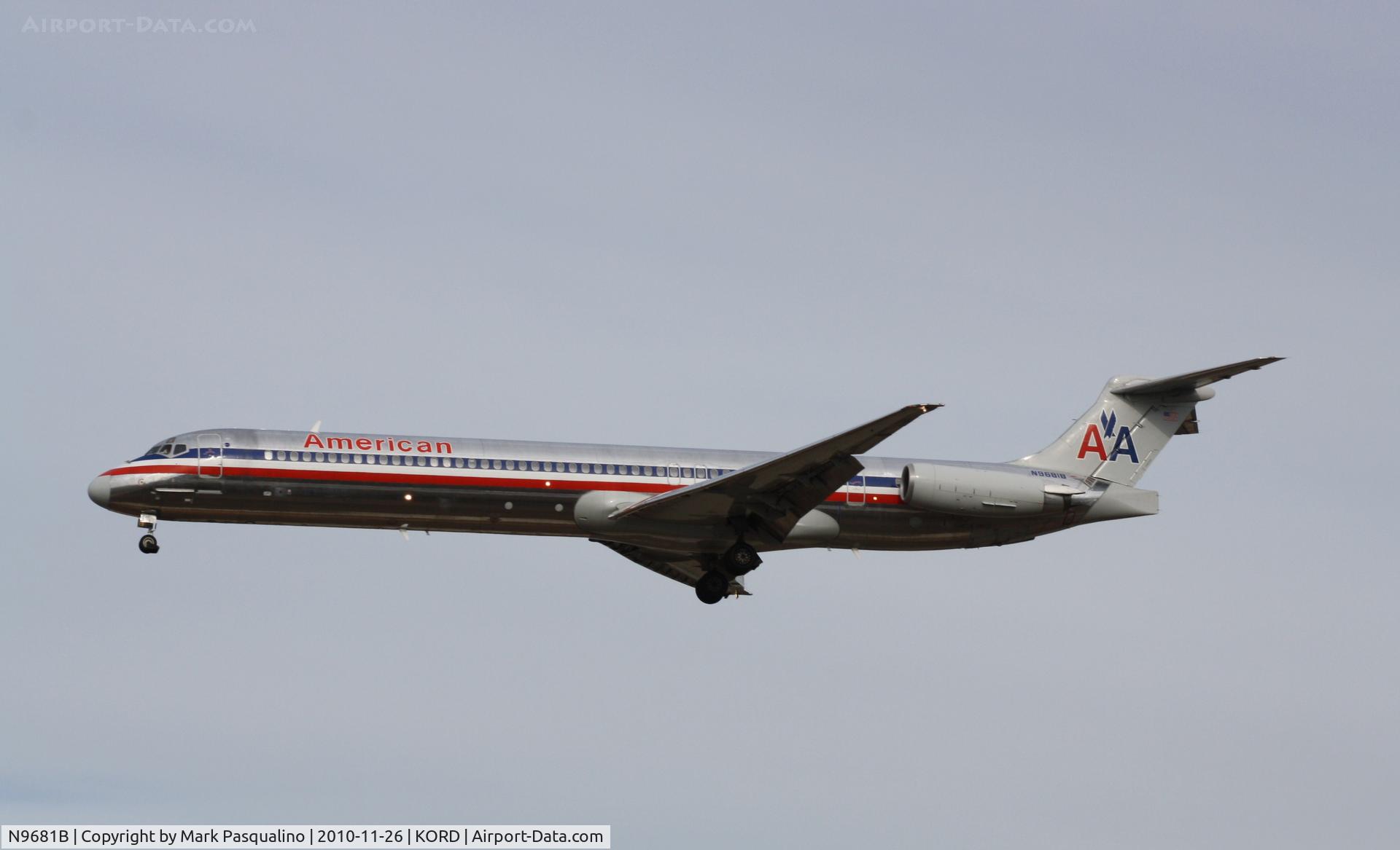 N9681B, 1999 McDonnell Douglas MD-83 (DC-9-83) C/N 53631, MD-83