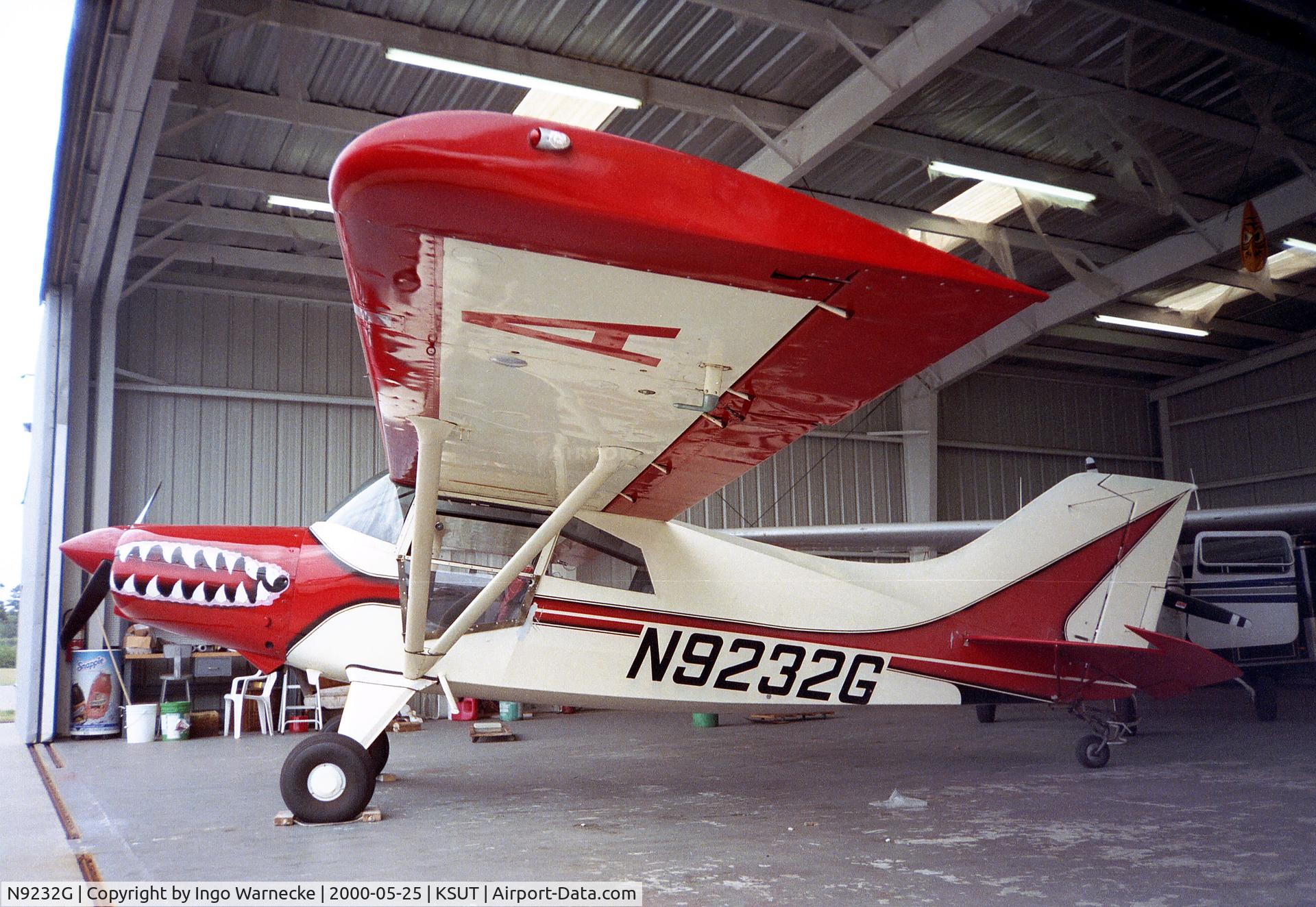 N9232G, 1992 Maule MX-7-160 Sportplane C/N 19001C, Maule MX-7-160 at Brunswick County airport, Oak Island NC