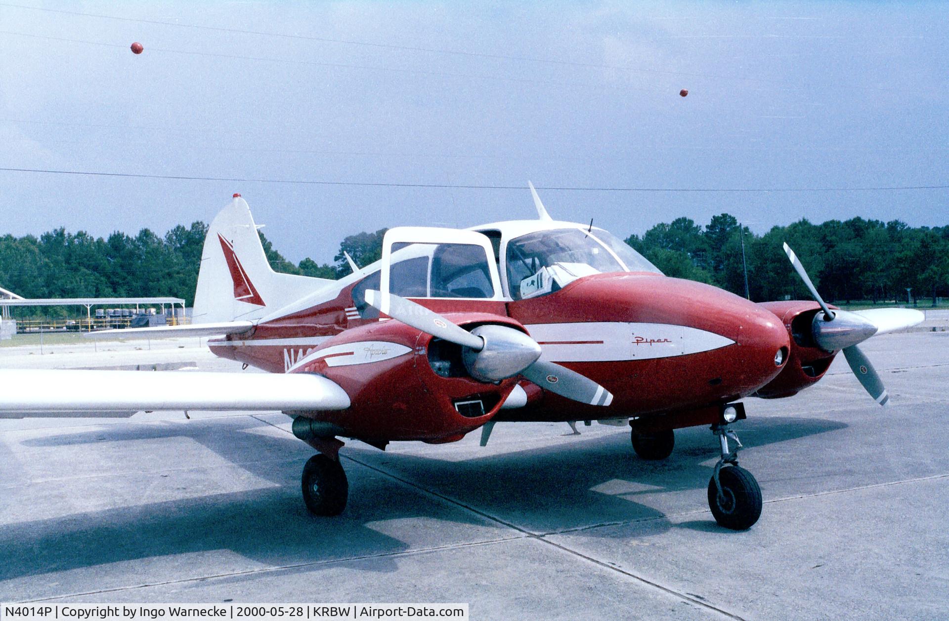 N4014P, 1958 Piper PA-23-160 Apache C/N 23-1489, Piper PA-23-160 Apache at Walterboro Airpark SC