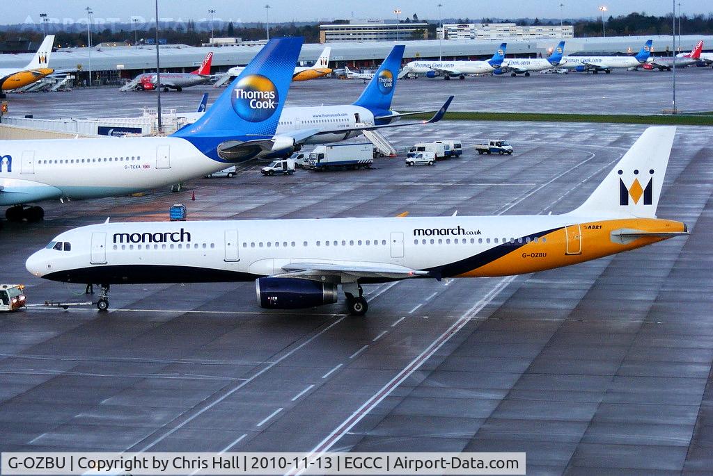 G-OZBU, 2008 Airbus A321-231 C/N 3575, Monarch Airlines