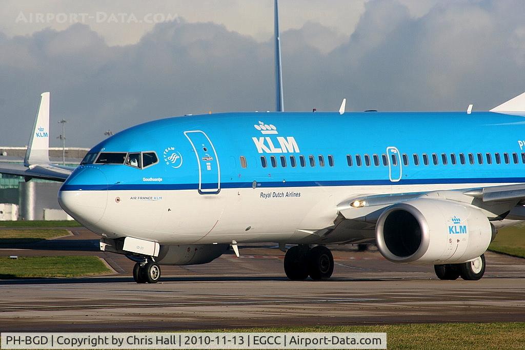 PH-BGD, 2008 Boeing 737-7K2 C/N 30366, KLM Royal Dutch Airlines