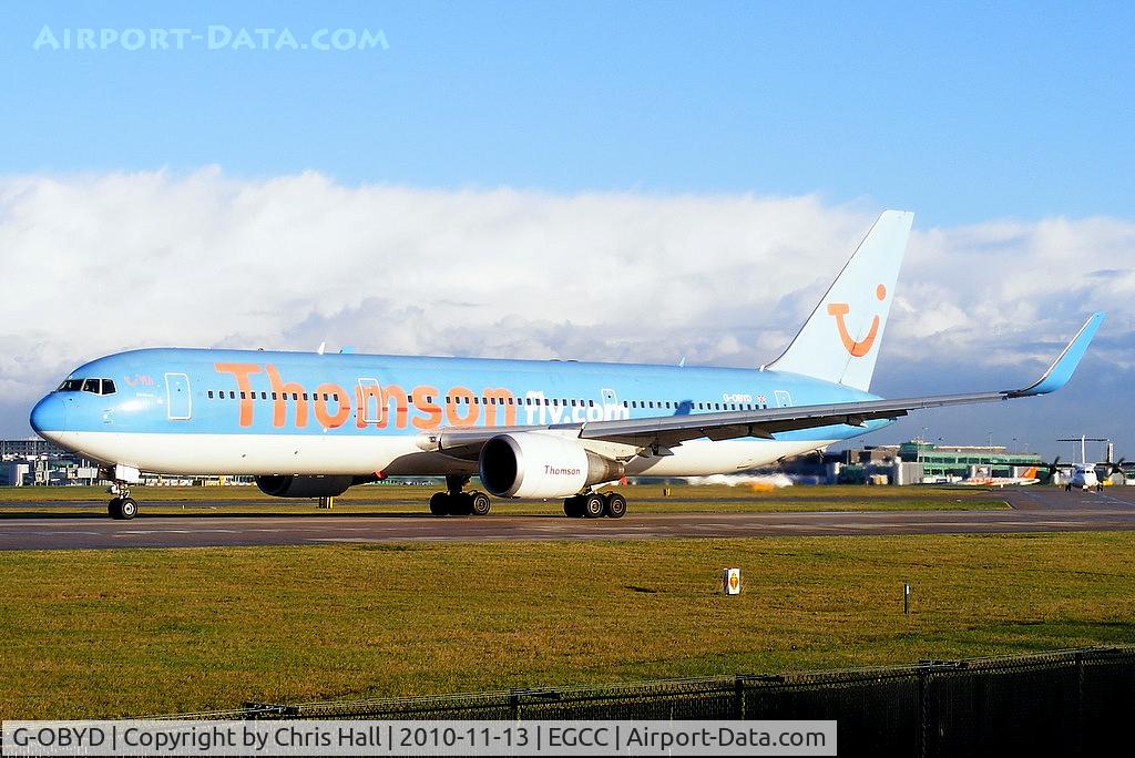 G-OBYD, 1997 Boeing 767-304/ER (BCF) C/N 28042, Thomson