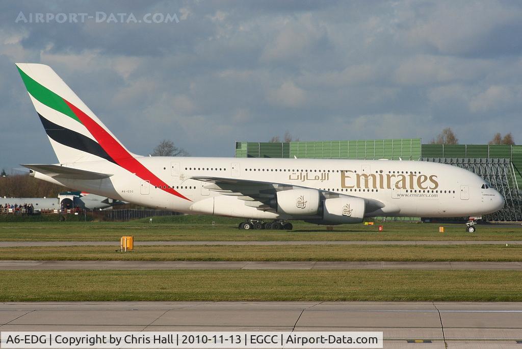 A6-EDG, 2009 Airbus A380-861 C/N 023, Emirates