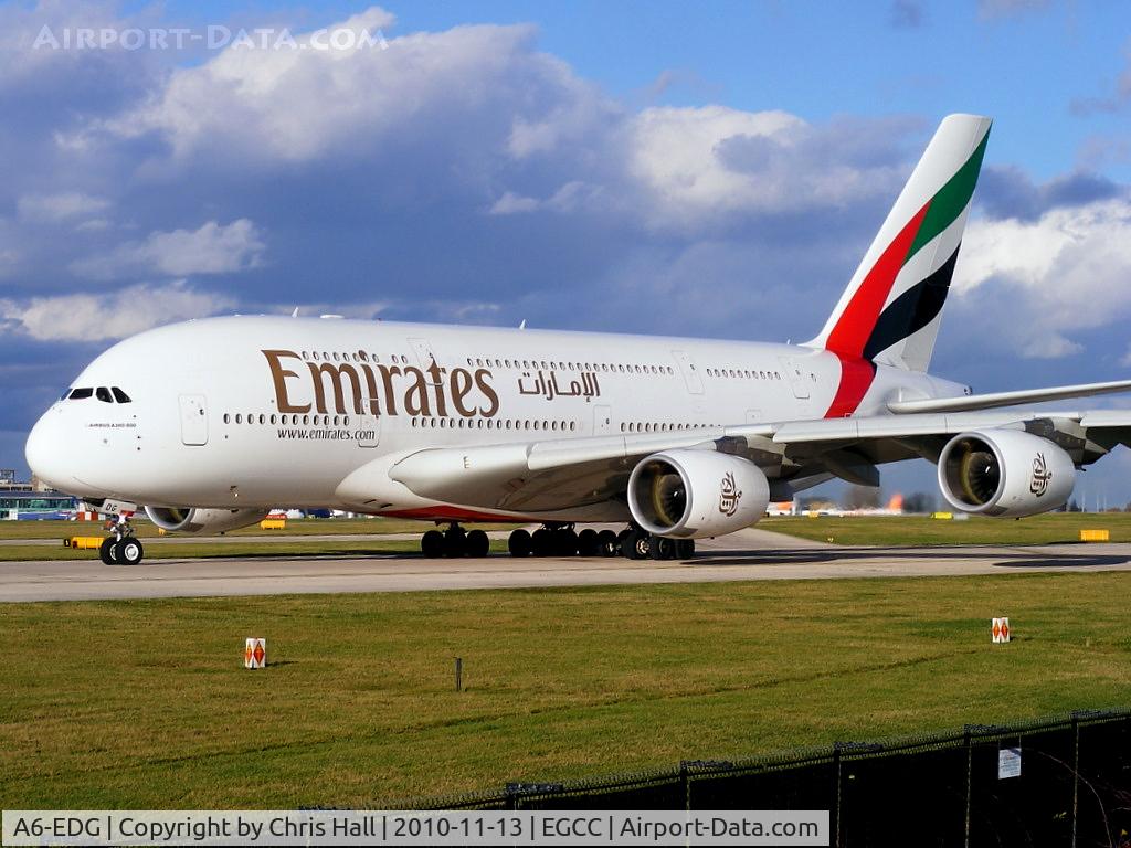 A6-EDG, 2009 Airbus A380-861 C/N 023, Emirates