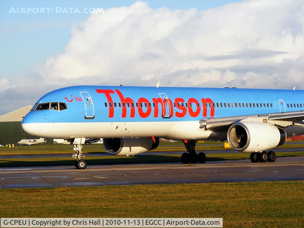 G-CPEU, 1999 Boeing 757-236 C/N 29941, Thomson Airways
