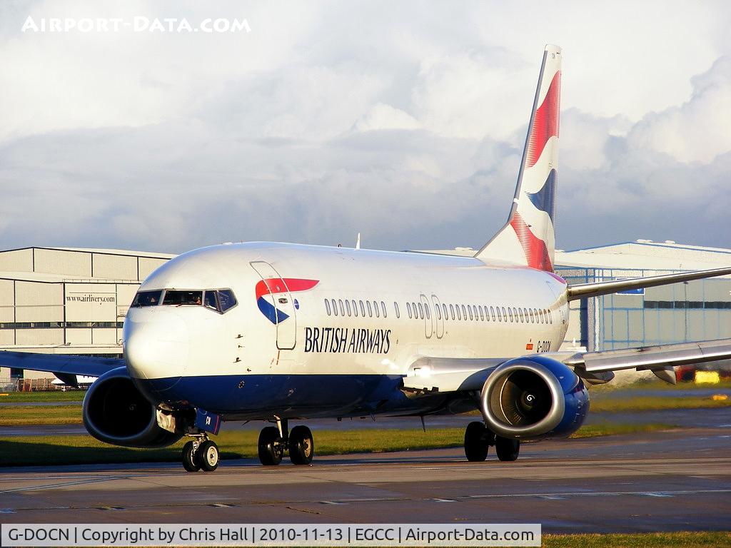 G-DOCN, 1992 Boeing 737-436 C/N 25848, British Airways