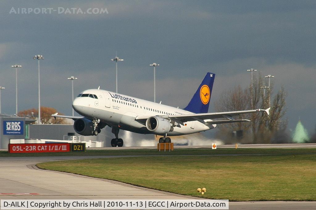 D-AILK, 1997 Airbus A319-114 C/N 679, Lufthansa