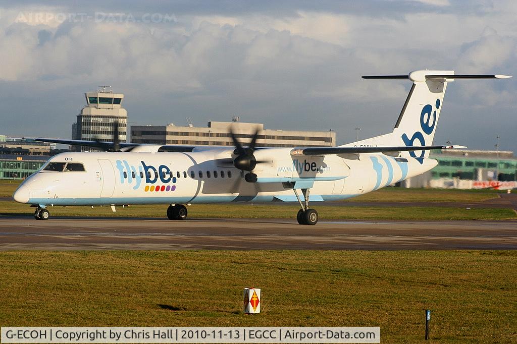 G-ECOH, 2008 De Havilland Canada DHC-8-402Q Dash 8 C/N 4221, flybe