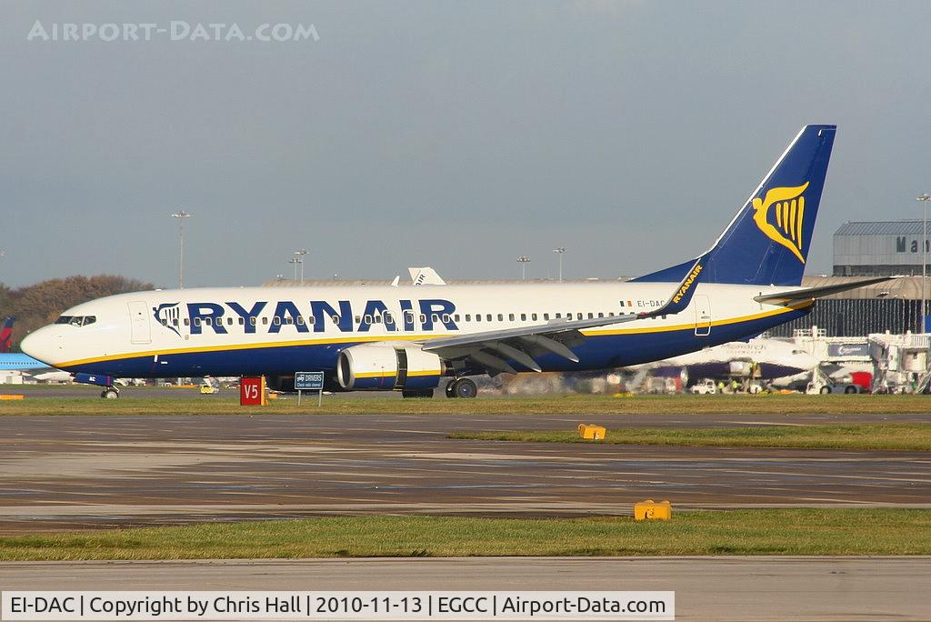 EI-DAC, 2002 Boeing 737-8AS C/N 29938, Ryanair