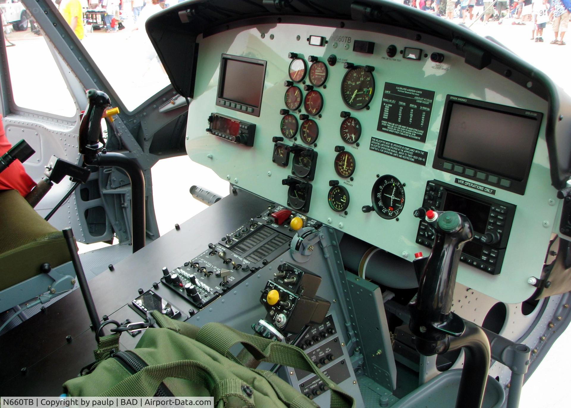 N660TB, 1966 Bell UH-1H C/N 6601182, At Barksdale Air Force Base.
