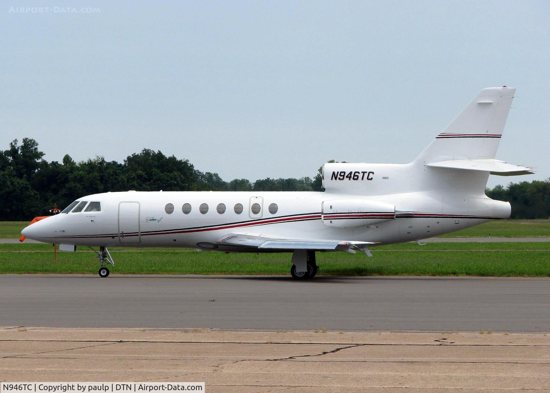 N946TC, 1982 Dassault-Breguet Falcon 50 C/N 94, At Downtown Shreveport.