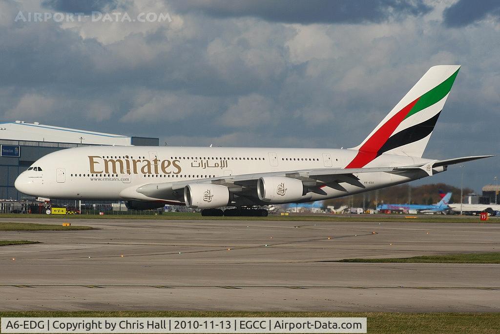 A6-EDG, 2009 Airbus A380-861 C/N 023, Emirates