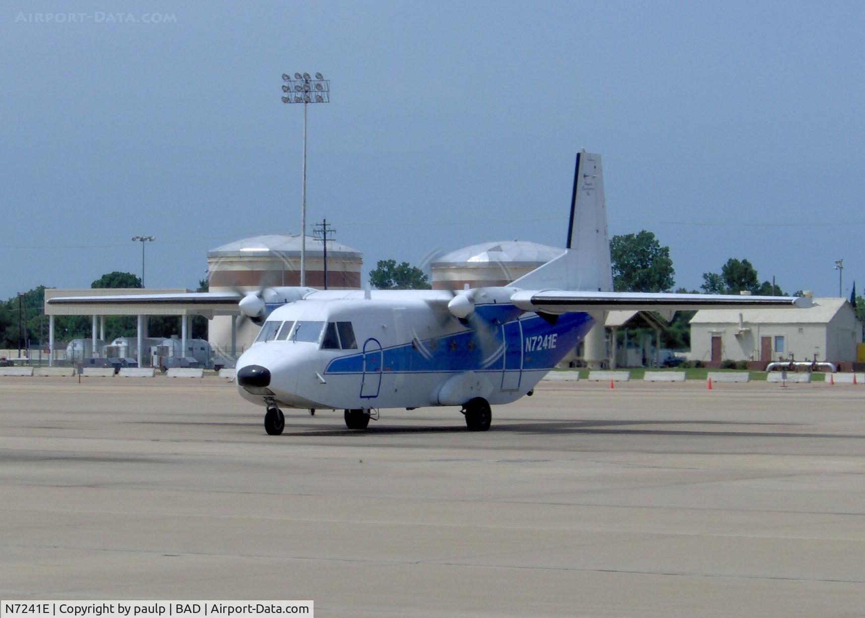 N7241E, 1984 CASA C-212-200 Aviocar C/N 318, At Barksdale Air Force Base.