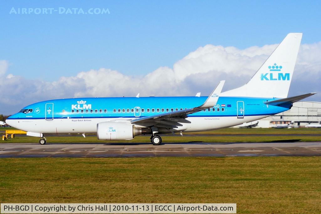 PH-BGD, 2008 Boeing 737-7K2 C/N 30366, KLM Royal Dutch Airlines