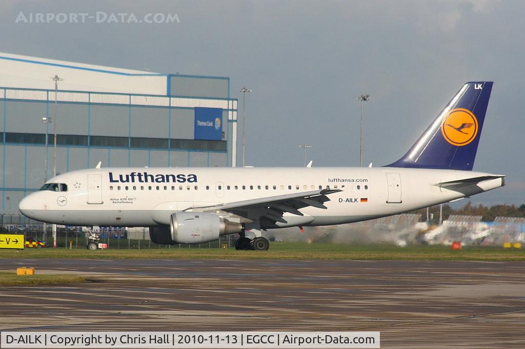 D-AILK, 1997 Airbus A319-114 C/N 679, Lufthansa