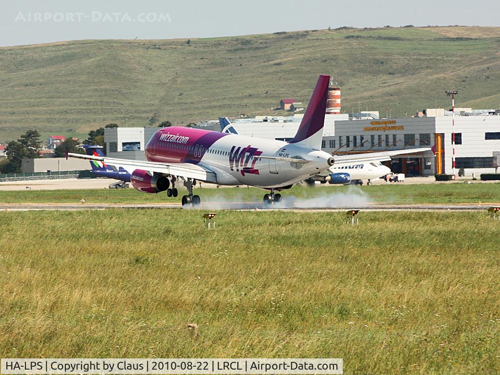 HA-LPS, 2009 Airbus A320-232 C/N 3771, Touchdown